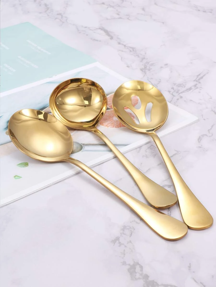 ช้อน สแตนเลส 3 ชิ้น hh-93