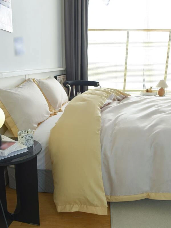 ชุดปลอกผ้านวม ไม่มีฟิลเลอร์ ทูโทน t-77