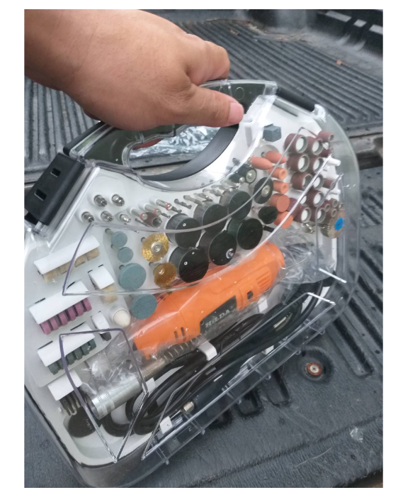 M-67 ชุดเครื่องเจียร์แบบปรับรอบได้ พร้อมสายอ่อน Hilda พร้อมกล่องใส่