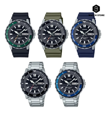 WAT67-นาฬิกา CASIO รุ่น MTD-125 ของแท้ ประกันศูนย์ 1 ปี