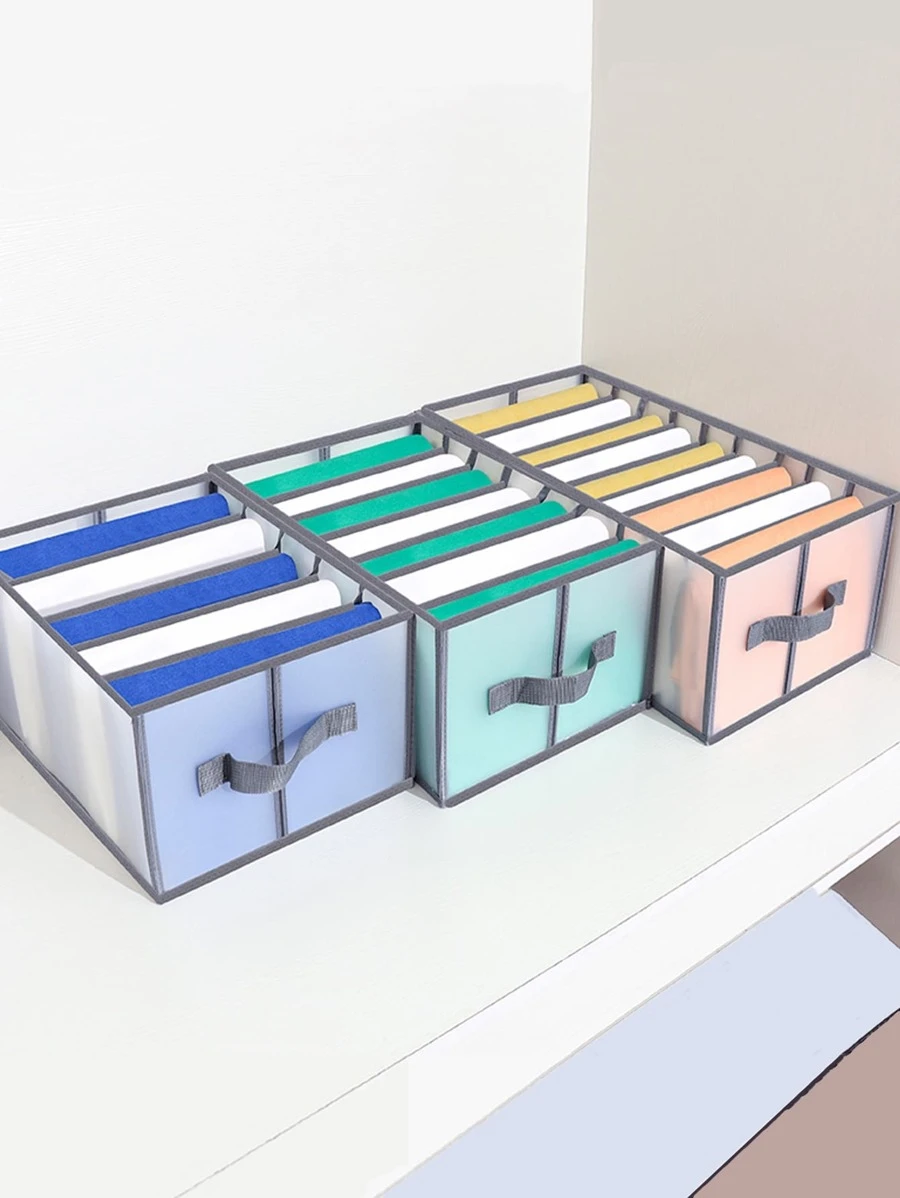 กล่องใส่เสื้อผ้า 1 ชิ้น หลากสี  gg-88