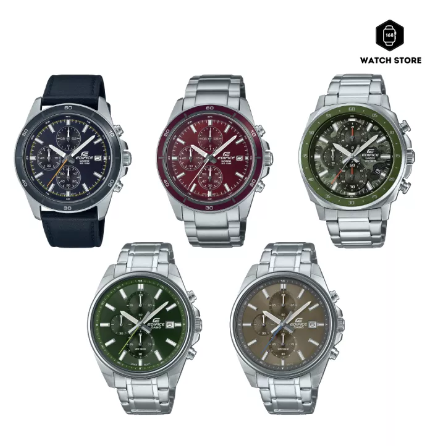 WAT99-นาฬิกา EDIFICE รุ่น EFR-526D-5CV, EFV-600D-3CV, EFV-610D-3CV, EFV-610D-5CV, EFR-526L-2CV ของแท้ ประกันศูนย์ 1 ปี