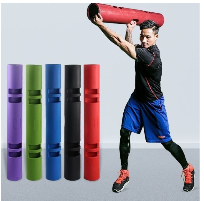 ฟ-001 【One_boutique】ViPR ไวเปอร์ อุปกรณ์ออกกำลังกายทรงกระบอก กระบอกน้ำหนัก Fitness Tube Viper 4KG