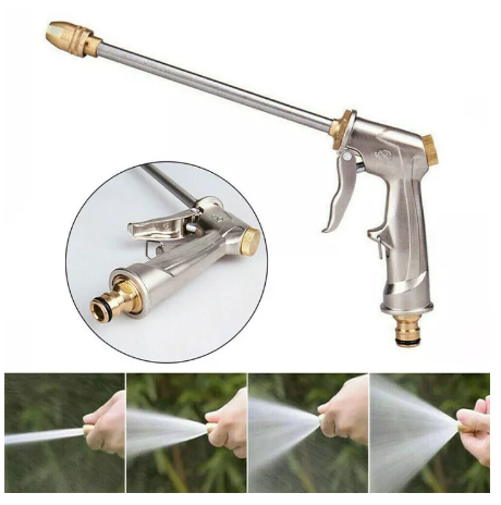 ROB72-หัวฉีดน้ำ ฉีดน้ำแรงสูง *แบบงอ* หัวฉีดน้ำแรงสูง ปืนฉีดน้ำปรับแรงดัน หัวฉีดน้ำอเนกประสงค์