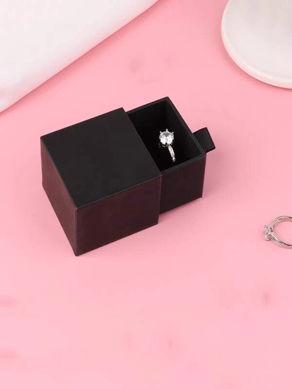 กล่องเก็บแหวน สีพื้น 1 ชิ้น  i-68