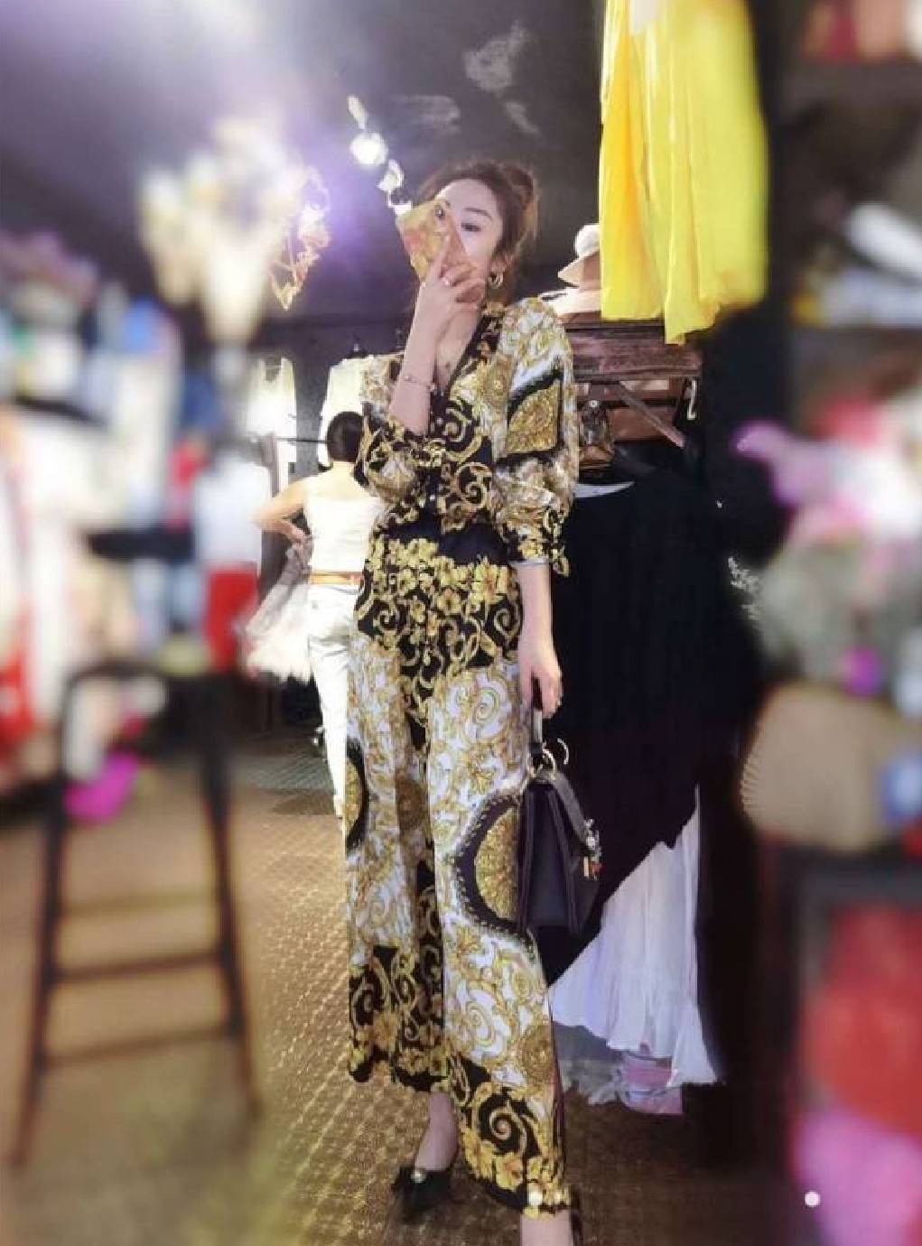 set versace งานสวยจริงๆค่ะ  ส-75