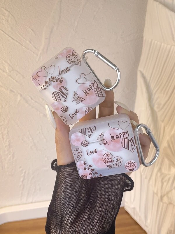 เคส เหมาะกับ Airpods ลาย ดอกไม้ e-78