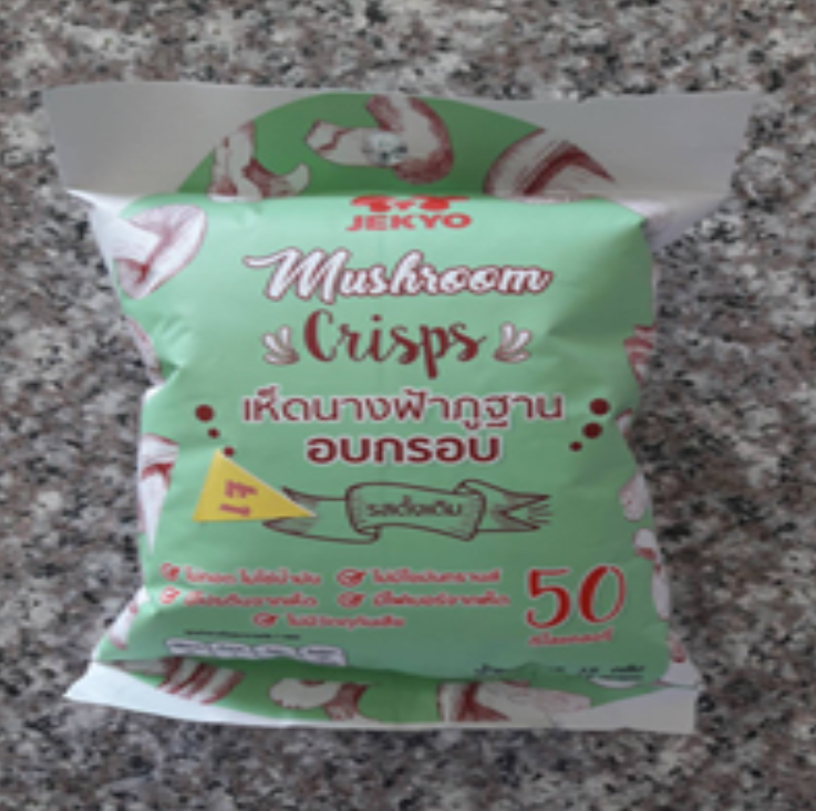 FF83-เจ้เกียว เห็ดนางฟ้าภูฐานอบกรอบ รสดั้งเดิม