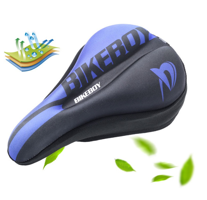 ก102#Queshark เบาะเจลที่นั่งจักรยานเสือภูเขา