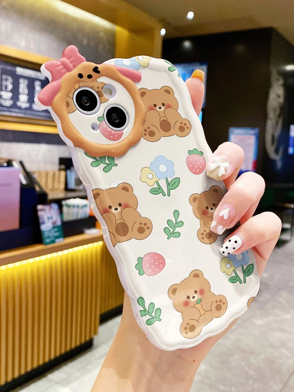 เคส โทรศัพท์ การ์ตูน หมี c-46