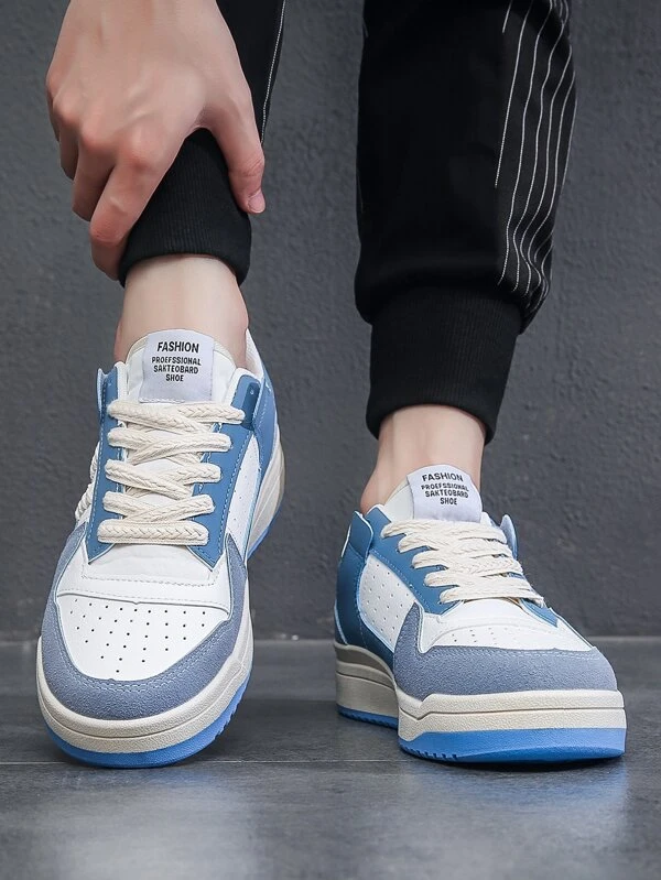 ผู้ชาย รองเท้าสเก็ต รายละเอียด ตัวอักษร สายรัดหน้า m-98