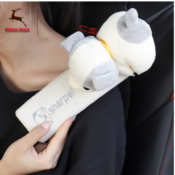 GX96-ปลอกเข็มขัดนิรภัย ที่หุ้มเข็มขัดนิรภัย ที่หุ้มเข็มขัดนิรภัยในรถยนต์ ปลอกหุ้มสายเข็มขัดนิรภัย ลายการ์ตูน ตกแต่งรถ