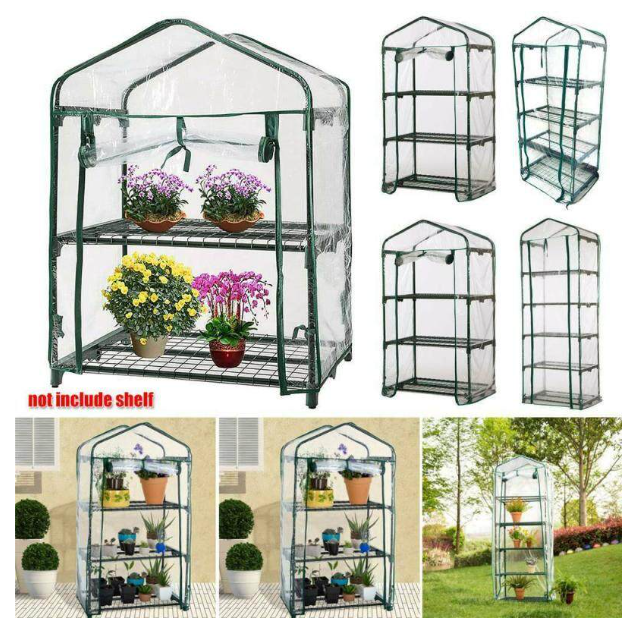 TH214-โรงเรือน โรงเรือนแคคตัส โรงเรือนสำเร็จรูป โรงเรือนแคคตัส โรงเรือนขนาดเล็ก โรงเรือนกระบองเพชร 4 ชั้น โรงเพาะชำ