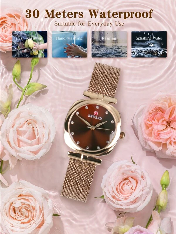 นาฬิกาควอตซ์ ตกแต่ง น-109