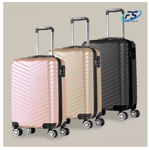 BAG02-360 official กระเป๋าเดินทาง กระเป๋าเดินทางล้อลาก 20/24นิ้ว แข็งแรง ล้อหมุนได้ 360 องศา รุ่น JC