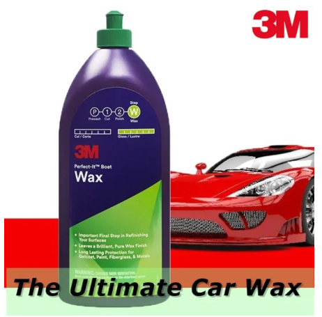 AC220-3M น้ำยาแว๊กเงา Perfect-it Canuba Boat Wax 36113 1ลิตร