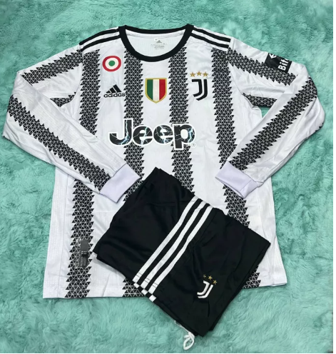 Z34-ชุดบอล ทีมจูเวนตุ๊ด แขนยาว ปี2022/23 ชุดผู้ใหญ่ ได้ทั้งชุด เสื้อพร้อมกางเกง ใหม่ล่าสุด