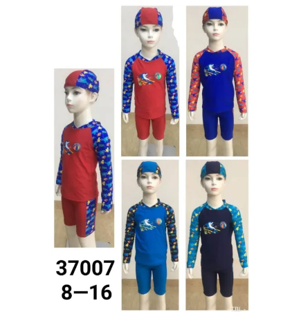 BIG38-ชุดว่ายน้ำเด็กใส่ได้ทั้งเด็กชายและเด็กหญิง เสื้อ+กางเกง