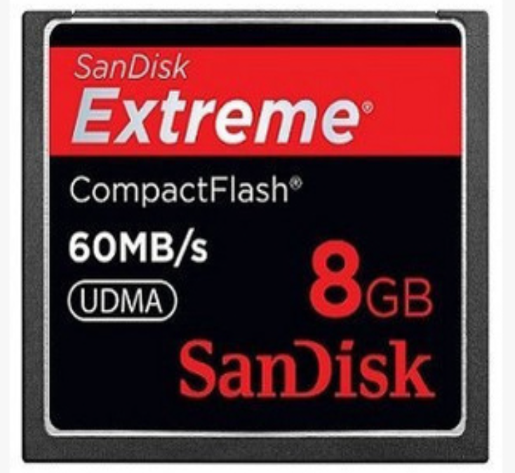 B53-SanDisk Ultra 8GB.Compack Flash Memory