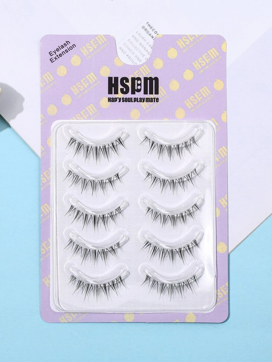 ขนตาปลอม ธรรมชาติ 5 คู่ h-31