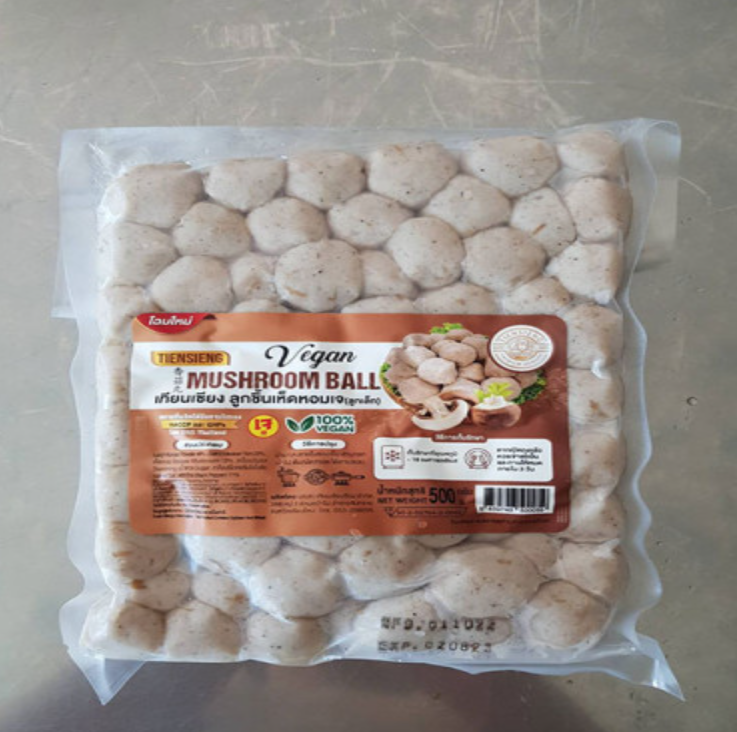 WA44-ลูกชิ้นเห็ดหอมลูกเล็กเทียนเซียง 500g