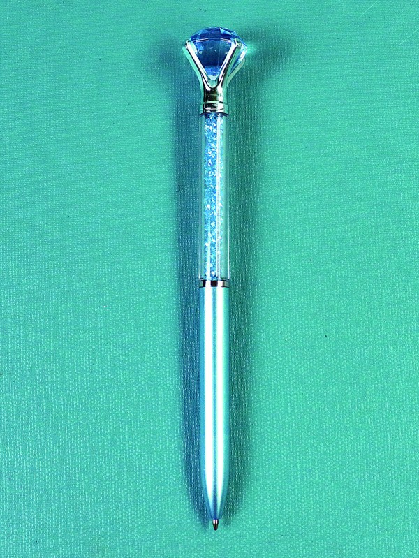 ปากกาลูกลื่น ประดับ เพชร 1 ชิ้น s-35
