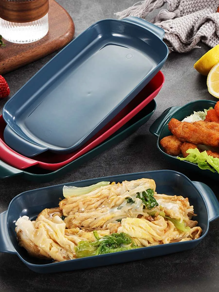 จาน 2 ชิ้น หลากสี  ff-73