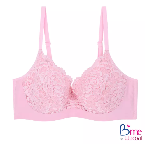 BRA98 B'me เสื้อชั้นในซ่อนโครง รุ่น ME1C83 สีดำ/สีนู๊ด/สีแดง/สีน้ำเงิน/สีชมพู(สีใหม่) (แนะนำเลือกไซซ์เป็น UK หรือ INT เท่านั้น)