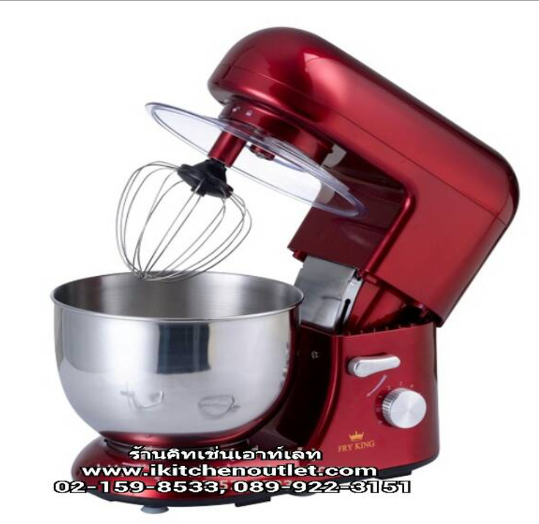 DEE67-เครื่องผสมแป้ง ขนาด 5 ลิตร ปรับความเร็วได้ 6 ระดับ ยี่ห้อ Fry King รุ่น FR-210