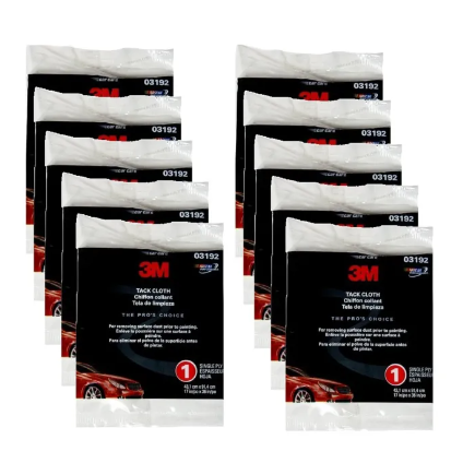 AC180-3M 03192NA TACK CLOTH 10 PCS ผ้าเช็ดฝุ่น 3192