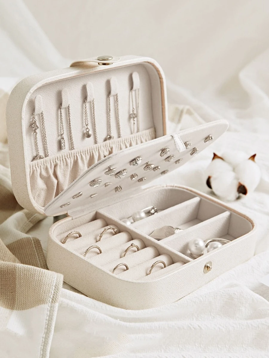 กล่องเก็บเครื่องประดับ สีสุ่ม หลายกริด 1 ชิ้น  i-8