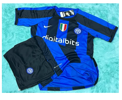 Z79-เสื้อกีฬา อินเตอร์มิลาน ชุดฟุตบอล ชุดผู้ใหญ่ (ได้ทั้งชุด เสื้อพร้อมกางเกง)ราคาถูก รุ่นใหม่2022/2023