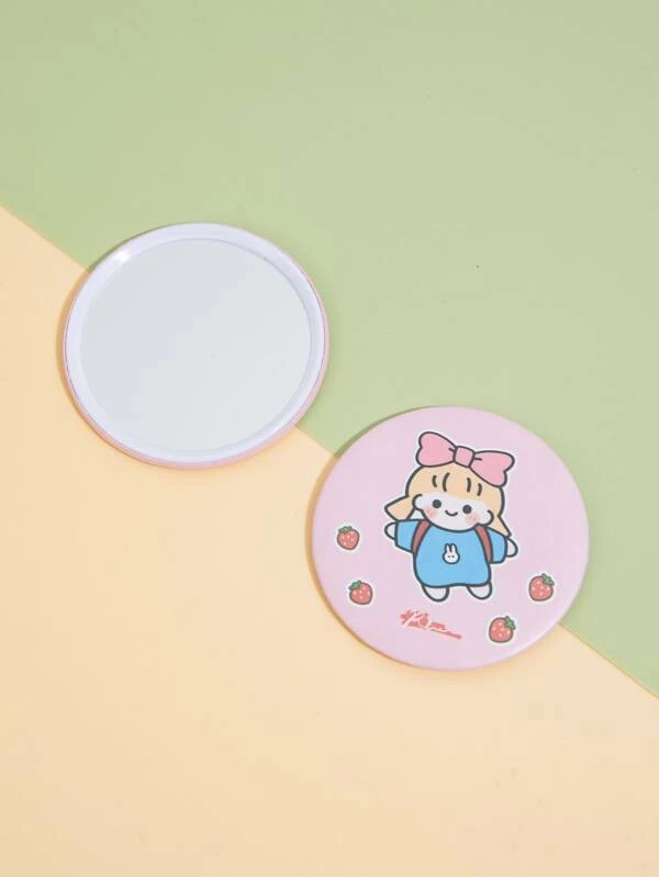 กระจกแต่งหน้า กราฟฟิค การ์ตูน k-07