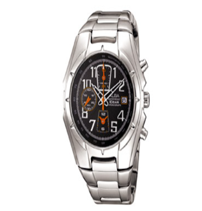 S82-ALBAนาฬิกาสปอร์ตสุดเท่ห์ ลงตัวด้วยดีไซน์ที่มีเอกลักษณ์เฉพาะตัวมีหน้าดำและขาว