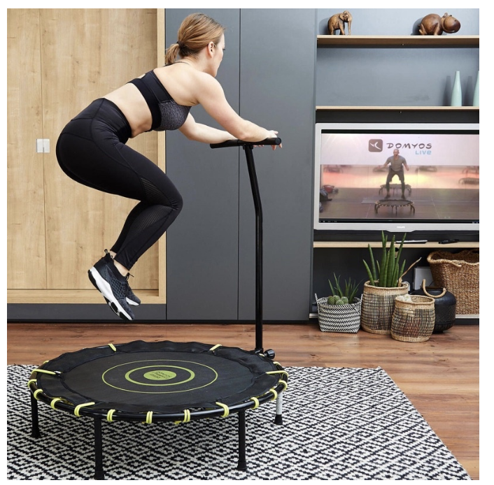 ฟ-054 แทรมโพลีนสำหรับออกกำลังกายแบบคาร์ดิโอ รุ่น Fit Trampo 500 DOMYOS