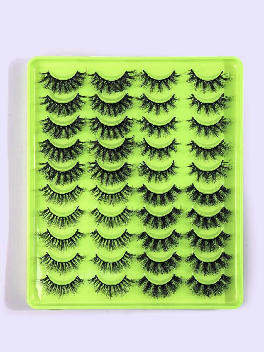 ขนตาปลอม ผสมสไตล์ 20 คู่ g-84