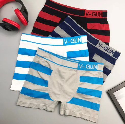 MH71-VGUN 019 กางเกงบ๊อกเซอร์ชาย แบรนด์วีกัน กางเกงในชาย กางเกงในชายแบบขาสั้น บ๊อกเซอร์ นำเข้าจากญี่ปุ่น การันตีเนื้อผ้านิ่ม สวมใส่สบาย