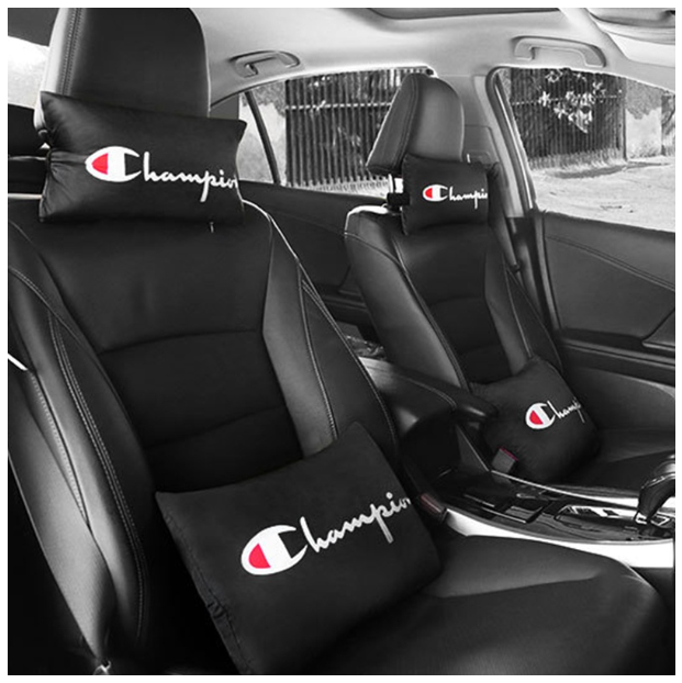 GX174-1 ชิ้น Supreme Champion Little Monster หมอนรองเอวรถยนต์ หมอนรองเอว เบาะรองเอว ป้องกันกระดูกสันหลัง กระดูกสันหลัง เบาะหลังต่ํา