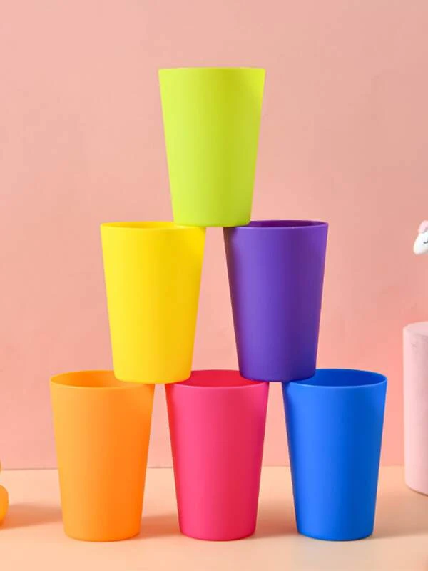 ถ้วย สีสุ่ม 3 ชิ้น  oo-60