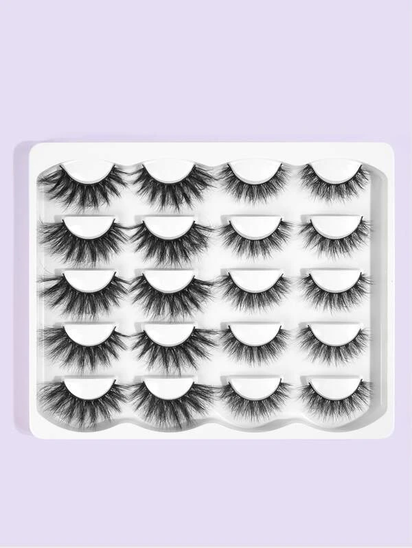 ขนตาปลอม ผสมสไตล์ 10 คู่  g-44