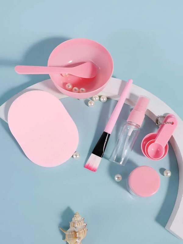 ชุดทำความสะอาดผิวหน้า ใบหน้า 9ชิ้น d-1