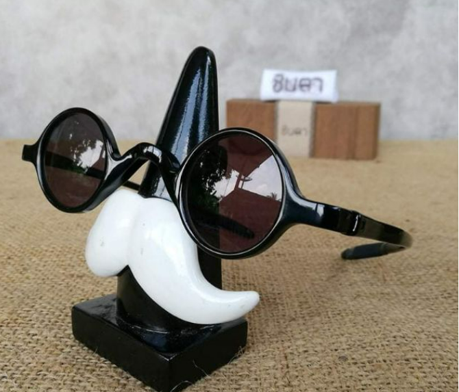 (ว#009) แว่นตาวินเทจ แว่นกันแดด​ชินตา รุ่นจิ๋วหลิว ทรงกลมเล็ก แข็งแรง และน้ำหนักเบามาก การออกแบบเป็นเอกลักษณ์ ใส่ได้ทั้ง ช และ ญ