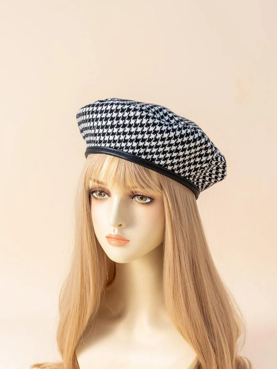 หมวกเบเร่ต์ ลาย ฮาวด์สทูธ  i-91