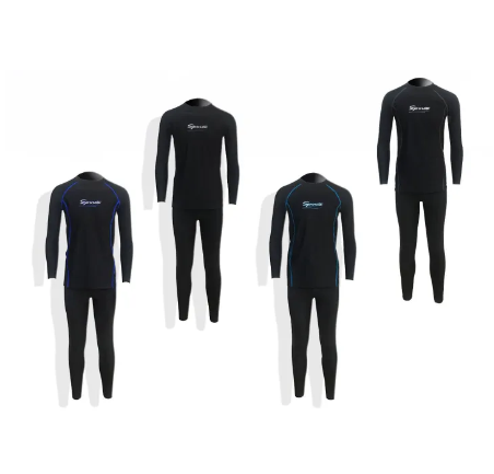 BIG42-ชุดว่ายน้ำผู้ชายทรงสปอร์ต เซต 2 ชิ้น เสื้อแขนยาวกางเกงขายาว