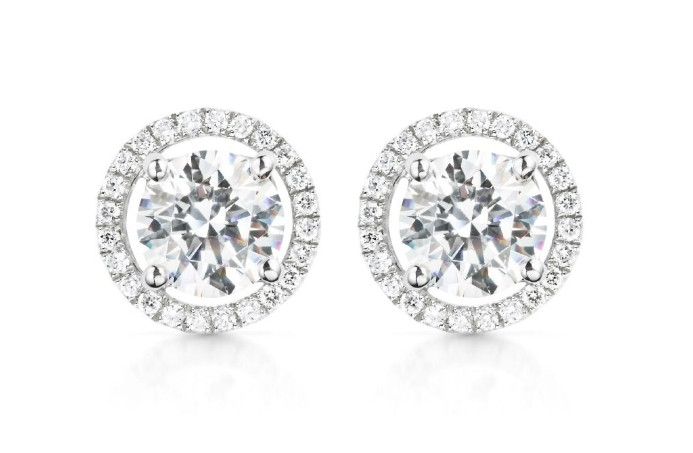 Classic Round Diamond Halo Jacket