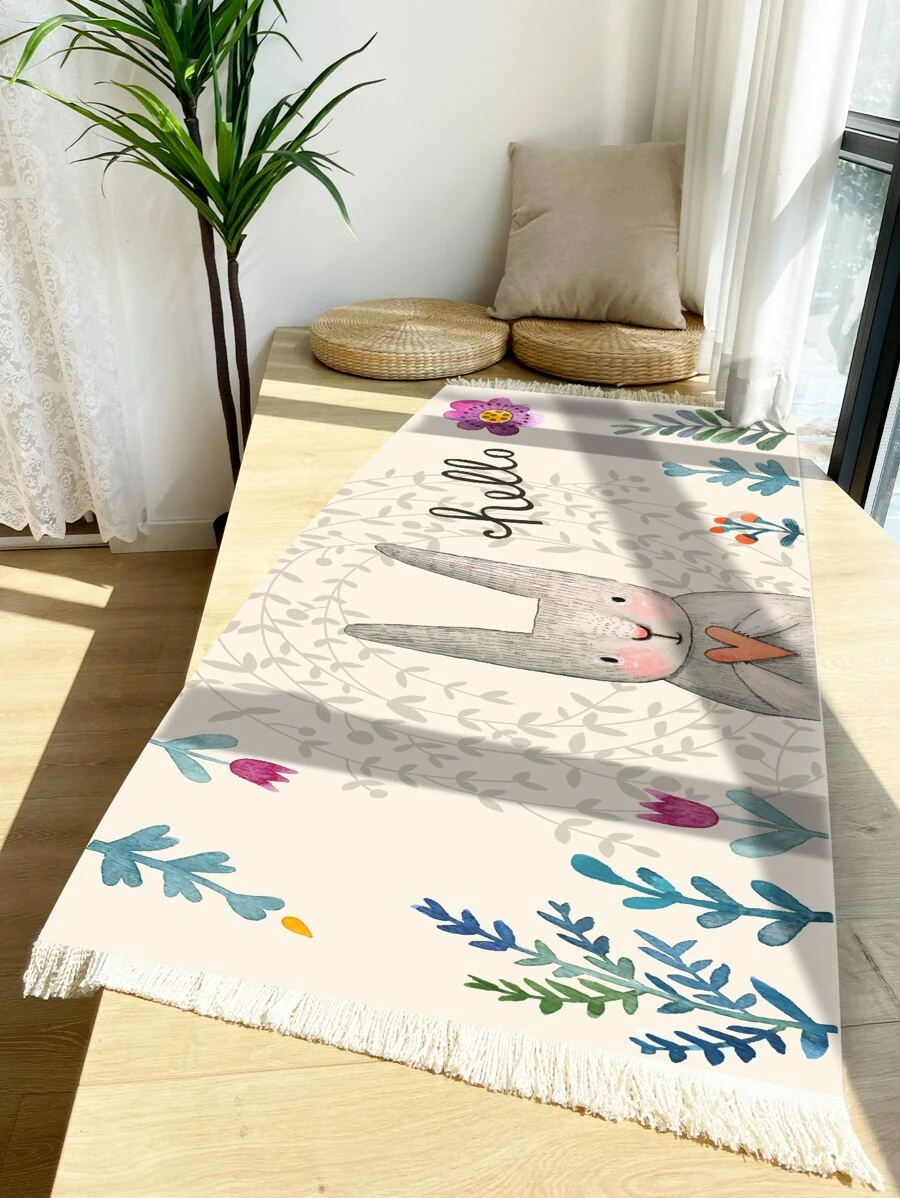 พรม ลายการ์ตูน ลายกระต่าย  ii-80