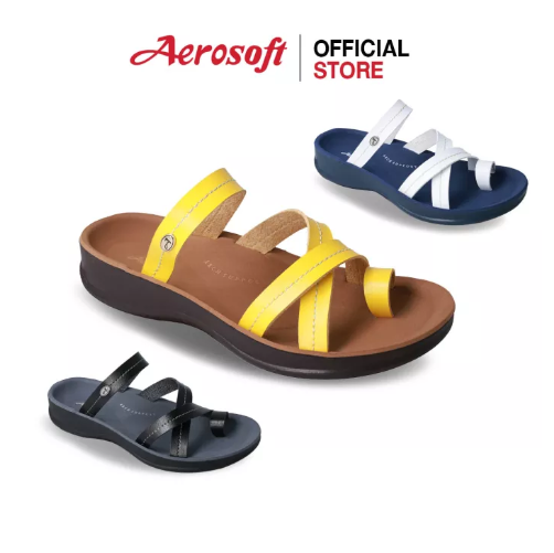 SAN89-Aerosoft Arch Support รองเท้าแตะสวม Extra Soft รุ่น FW8461 รองเท้าสุขภาพ เบานุ่มสบาย ลดปวดเท้า