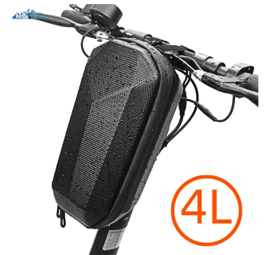 DK45-กระเป๋าเก็บจักรยานสกู๊ตเตอร์ไฟฟ้า,กระเป๋าเก็บของเล่นสกู๊ตเตอร์ไฟฟ้าพับได้กรอบด้านหน้าแข็งกันน้ำพับได้พร้อมมือจับจักรยานชุดแรกปี4L