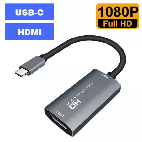 GE57-Mini Video Capture Card type c USB 3.1 HDMI Video Recording Box For PS4 Game DVD Camcorder HD Camera Live Recording