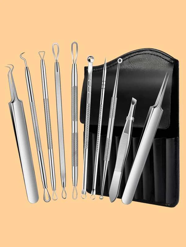 10 ชิ้น สแตนเลส เข็ม ชุดเครื่องมือ d-32